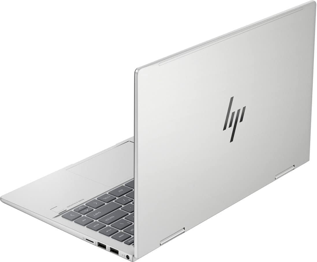 HP Envy X360 14-ES0 033DX 2-in-1 Laptop, 14'' FHD IPS Touch Display, Intel Core i7-1355U, 16GB RAM, 1TB SSD, Intel Iris Xe Graphics, Win 11 Home, Finger Print Reader, English & Arabic Keyboard , Silver | 7H9Y1UA#ABA HP Envy X360 14-ES0 033DX 2-in-1 Laptop, 14'' FHD IPS Touch Display, Intel Core i7-1355U, 16GB RAM, 1TB SSD, Intel Iris Xe Graphics, Win 11 Home, Finger Print Reader, English & Arabic Keyboard , Silver | 7H9Y1UA#ABA